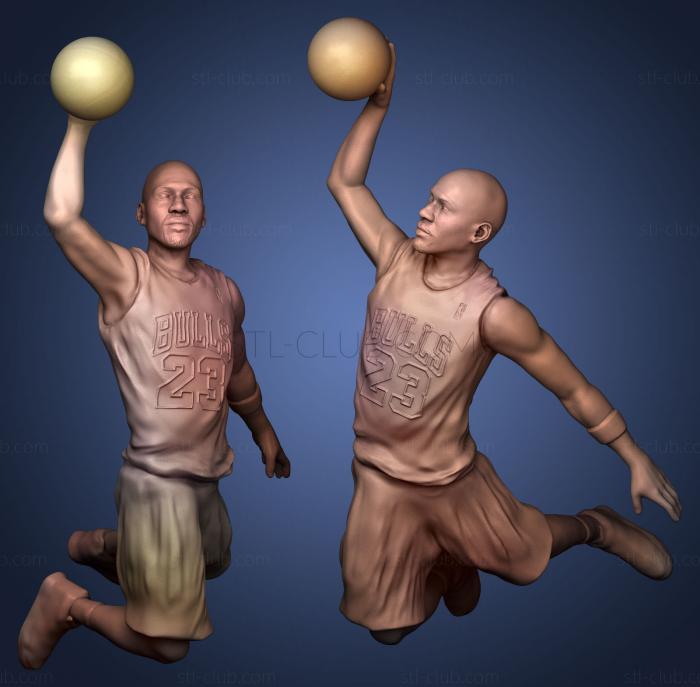 3D model Michael Jordan (STL)